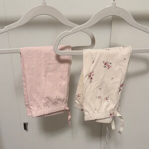 GAP Kids Leggings - Pink and Cream Floral